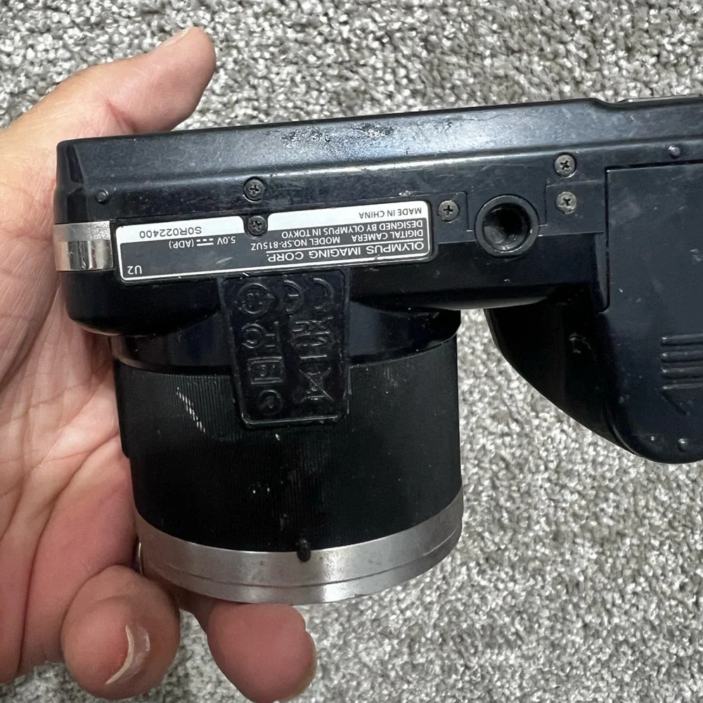 Olympus sp-815UZ 14 Megapixel Dogital Camera Untested